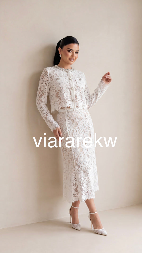 CELESTE LACE SET