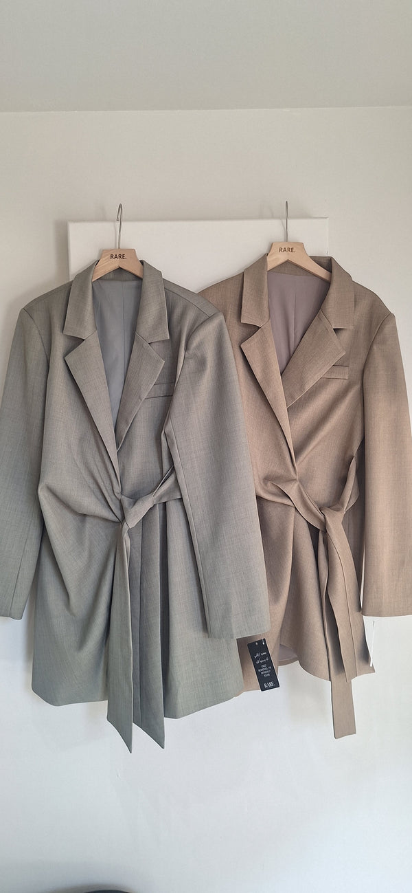 BLAZER DRESS SIDE TIE