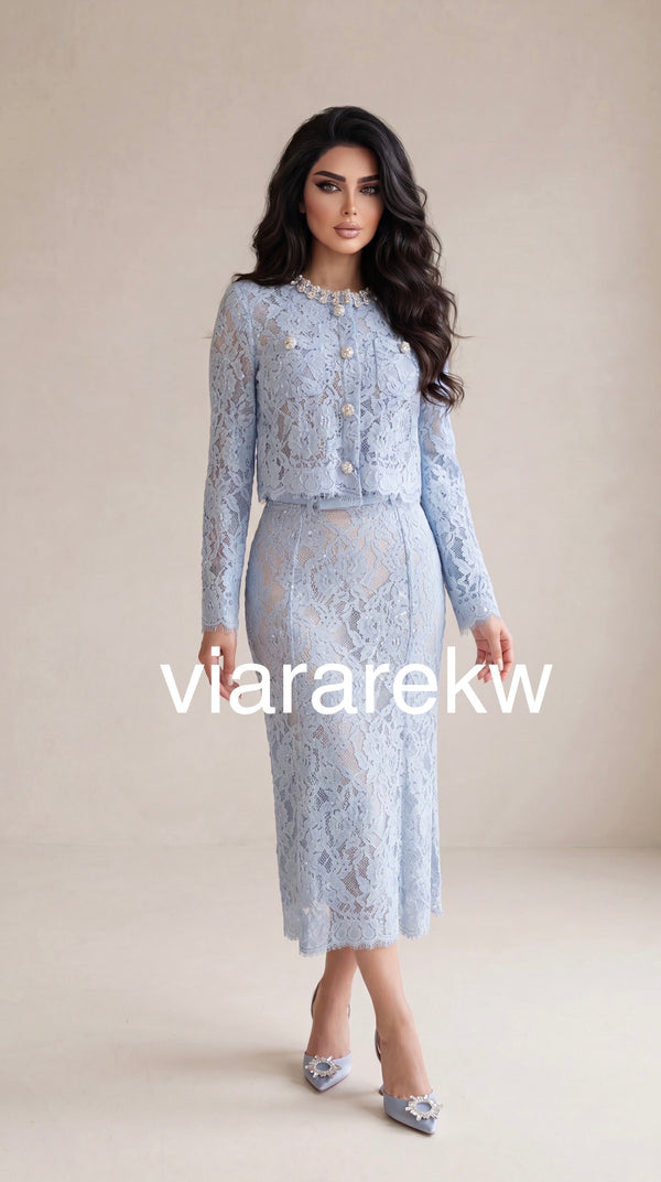 CELESTE LACE SET