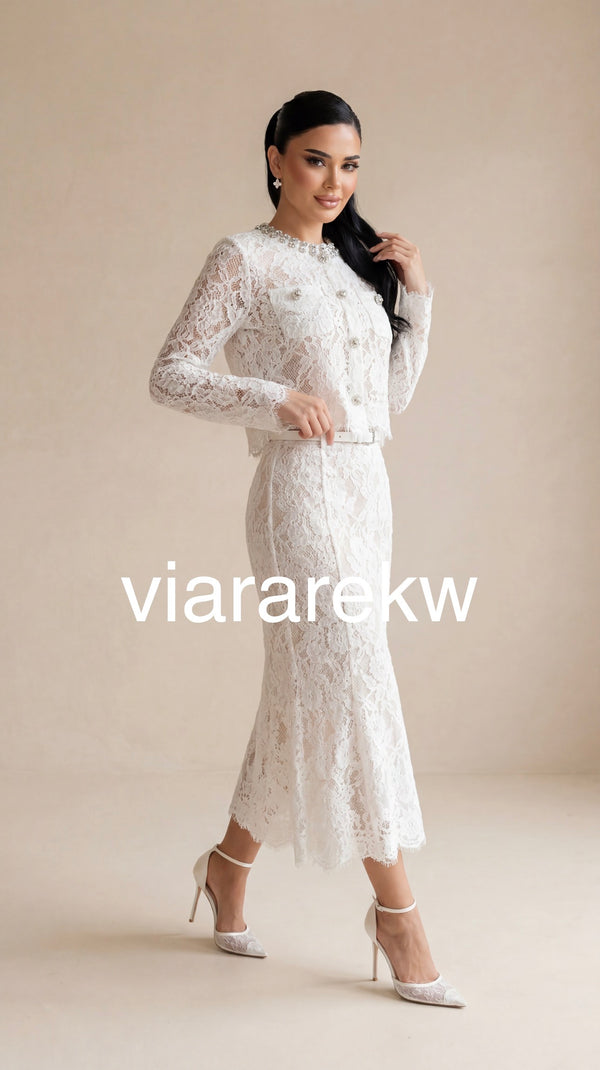 CELESTE LACE SET