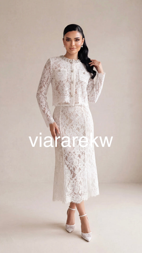 CELESTE LACE SET