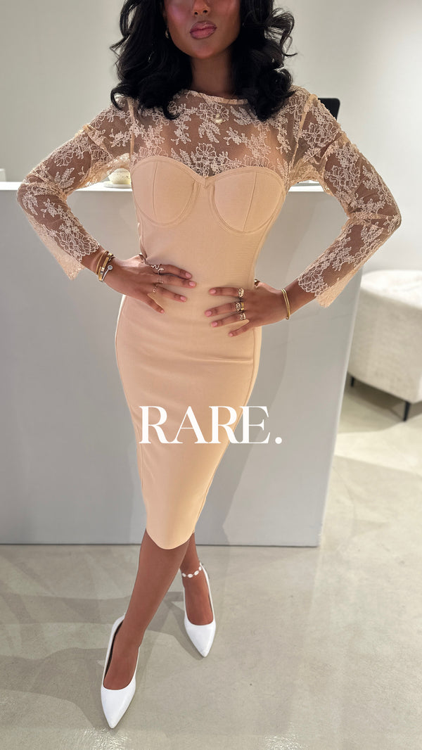 JOANNA BANDAGE MINI DRESS