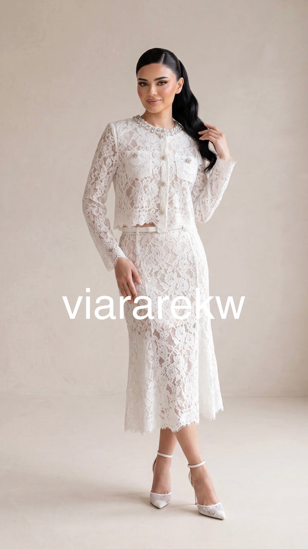 CELESTE LACE SET
