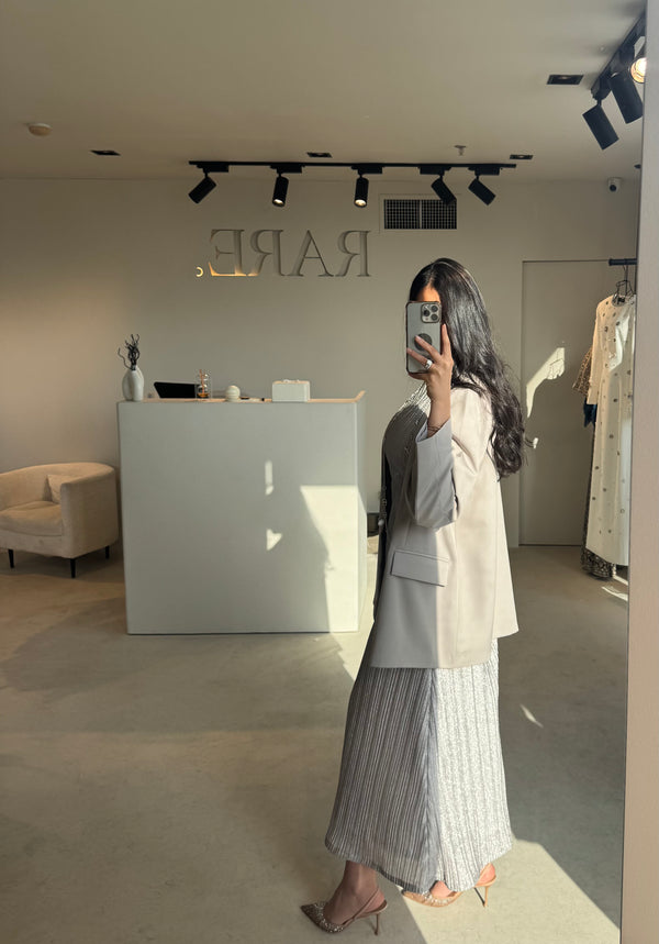 EID DRESS WITH BLAZER