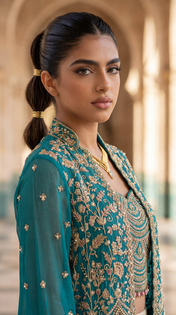 3P LONG JACKET SUIT بدلة