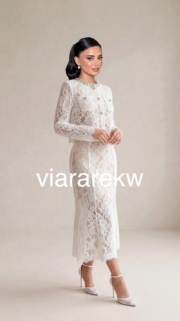 CELESTE LACE SET
