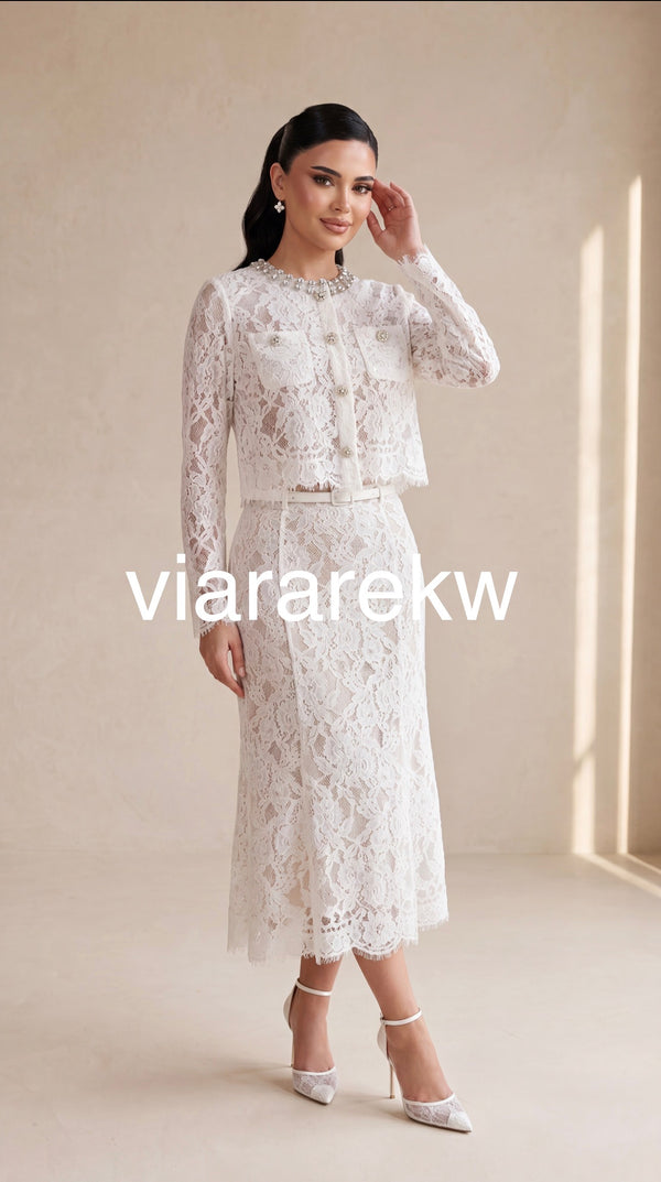 CELESTE LACE SET