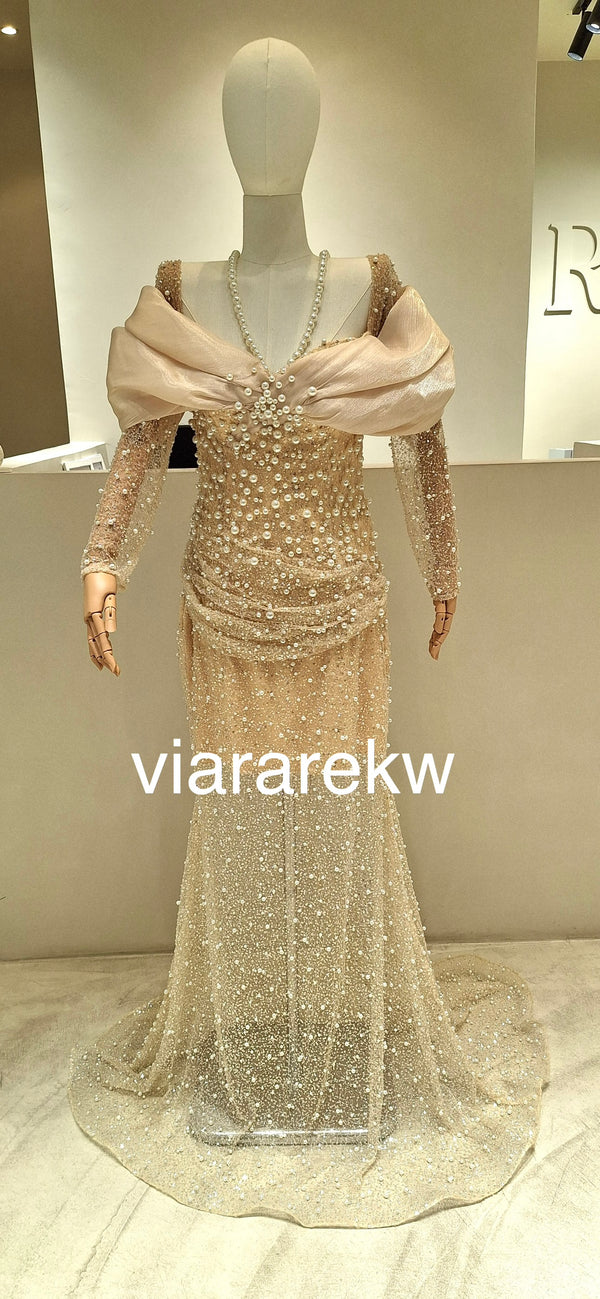 CHAMPAGNE GOWN