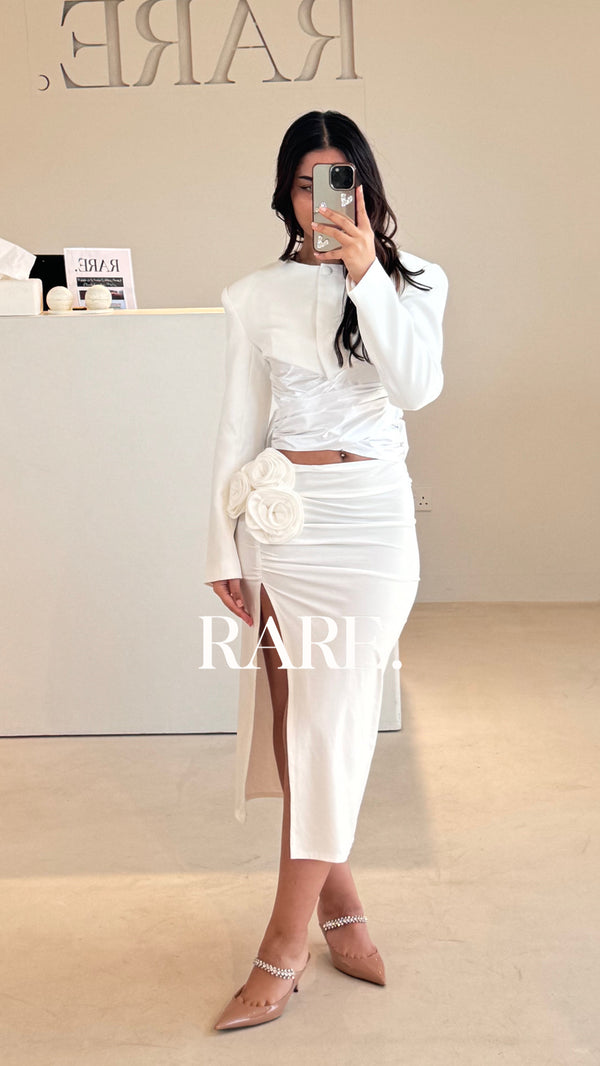 TOP & SKIRT BIG FLOWER