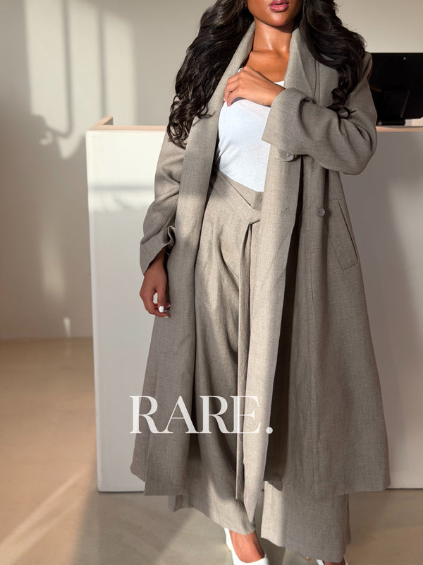 AUTUMN LONG COAT SET