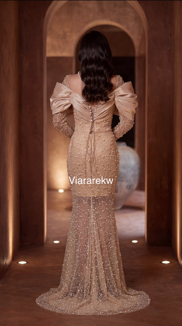 CHAMPAGNE GOWN