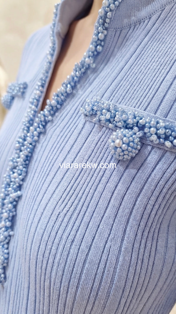 SOFT BLUE DRESS