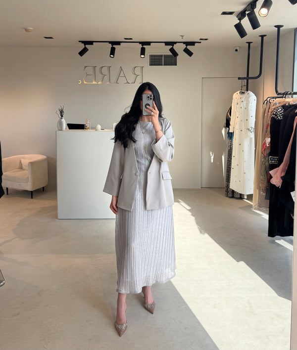 EID DRESS WITH BLAZER