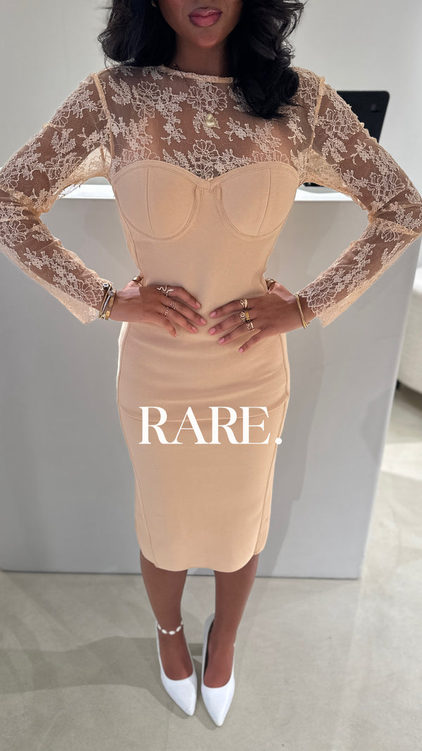 JOANNA BANDAGE MINI DRESS