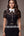 BOW BELTED  LACE  DRESSفستان