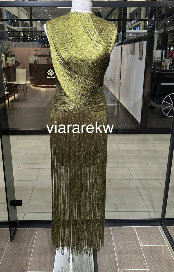 FRINGE DRESSفستان