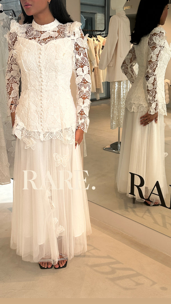 BUTTERFLY SKIRT SUIT