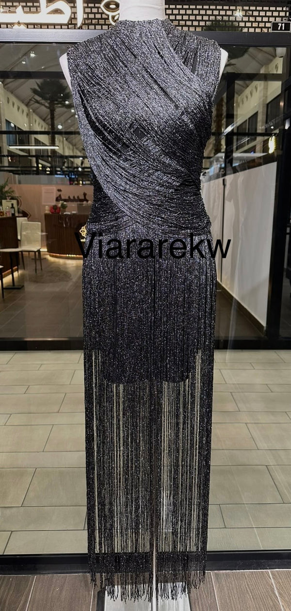 FRINGE DRESSفستان