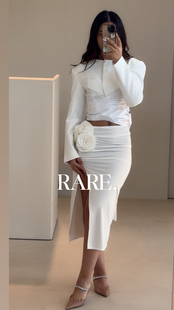 TOP & SKIRT BIG FLOWER