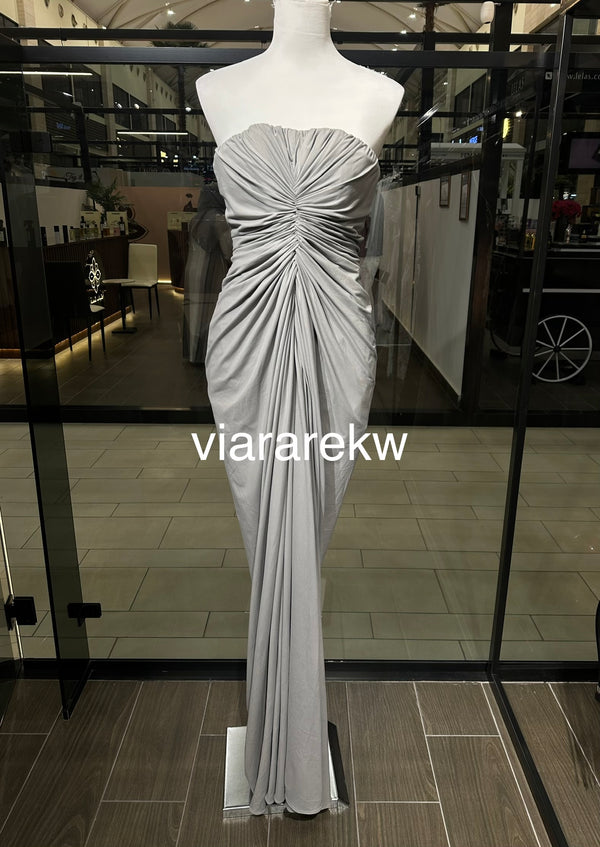POISED RUCHED DRESSفستان