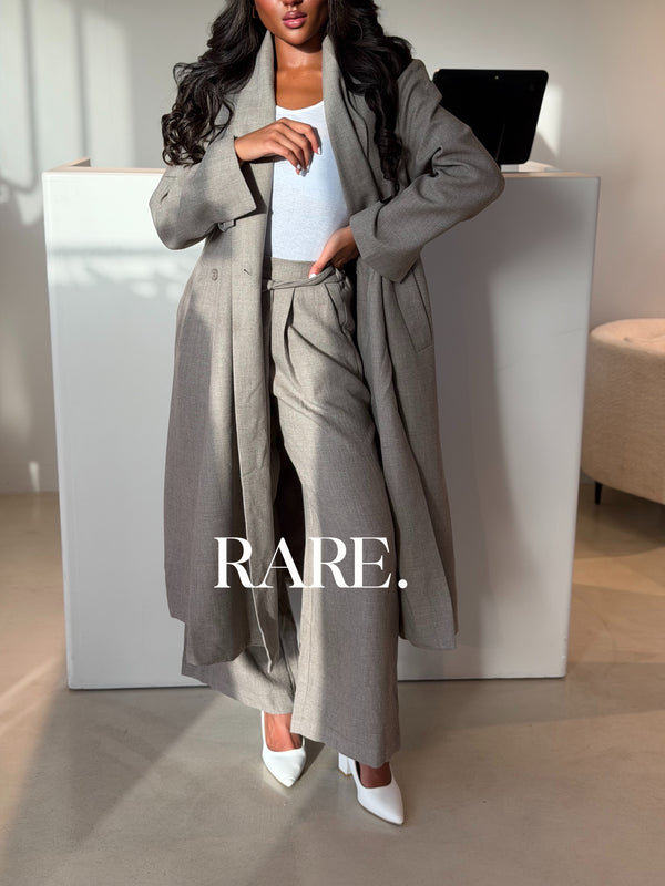 AUTUMN LONG COAT SET