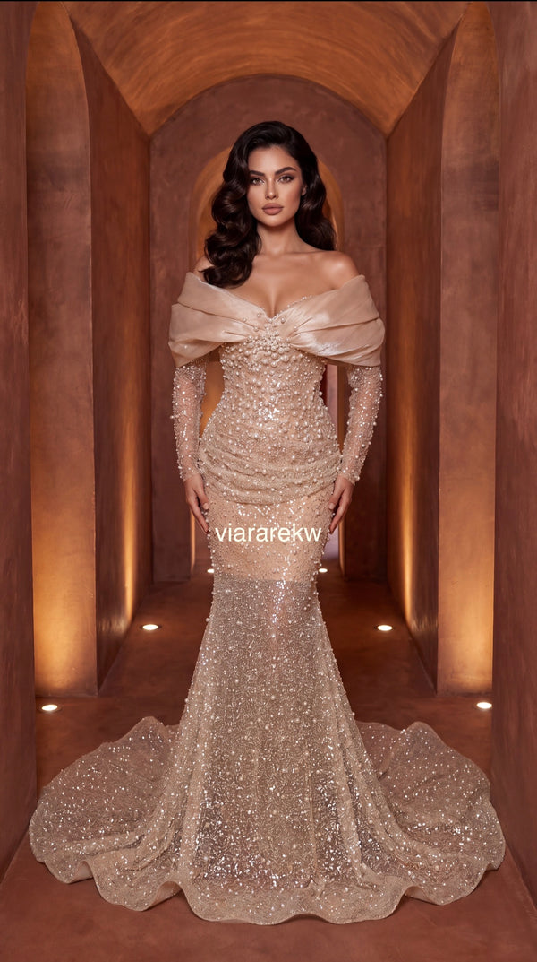 CHAMPAGNE GOWN