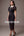 BOW BELTED  LACE  DRESSفستان
