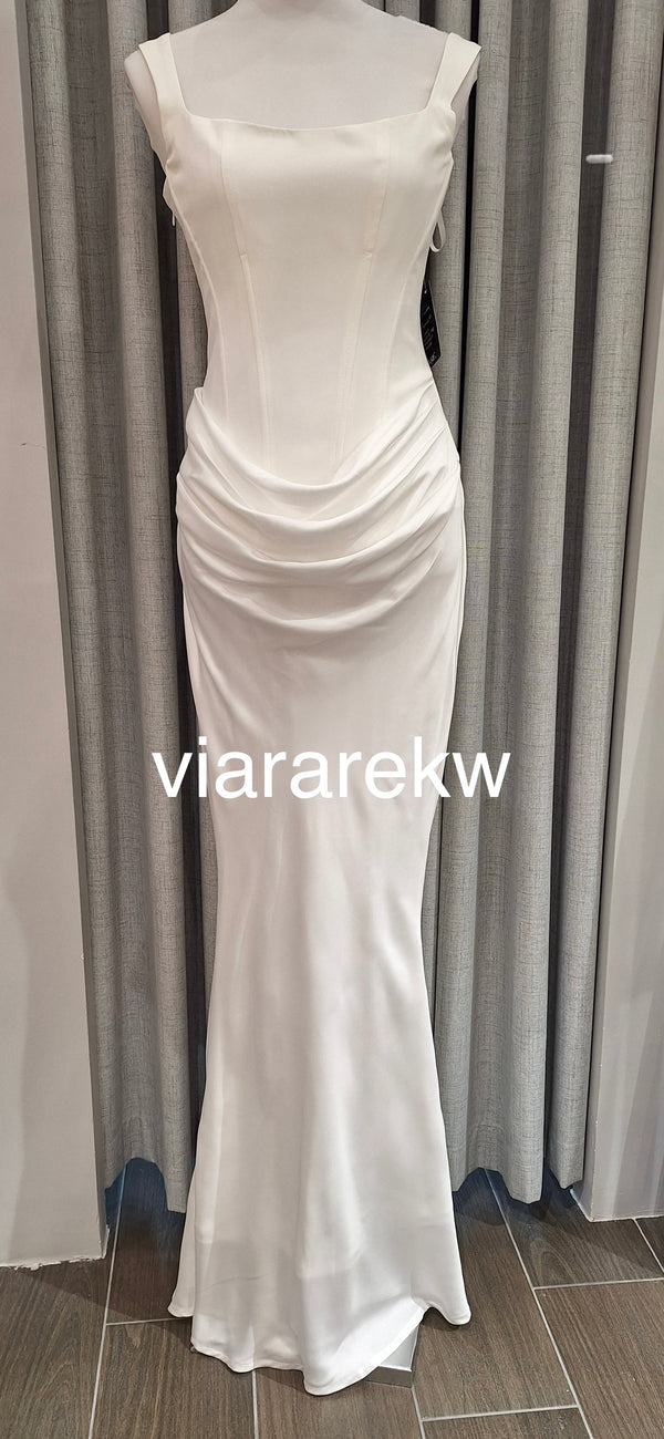 NOIR SATIN DRESSفستان