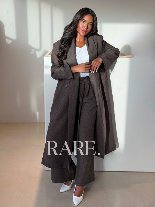 AUTUMN LONG COAT SET