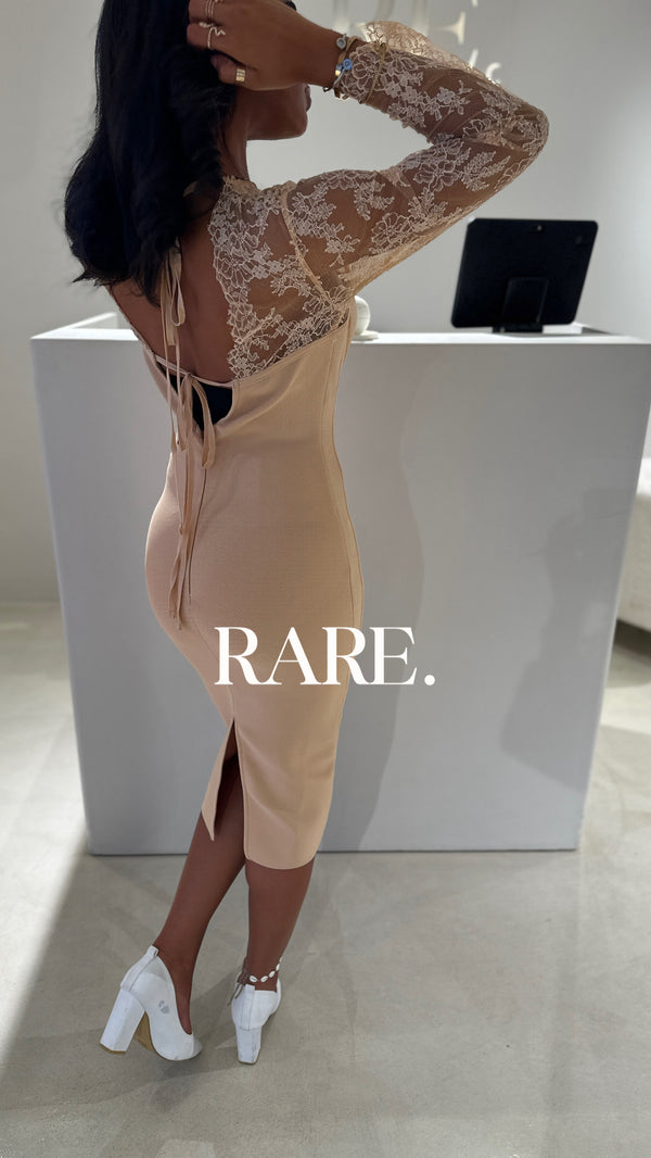 JOANNA BANDAGE MINI DRESS