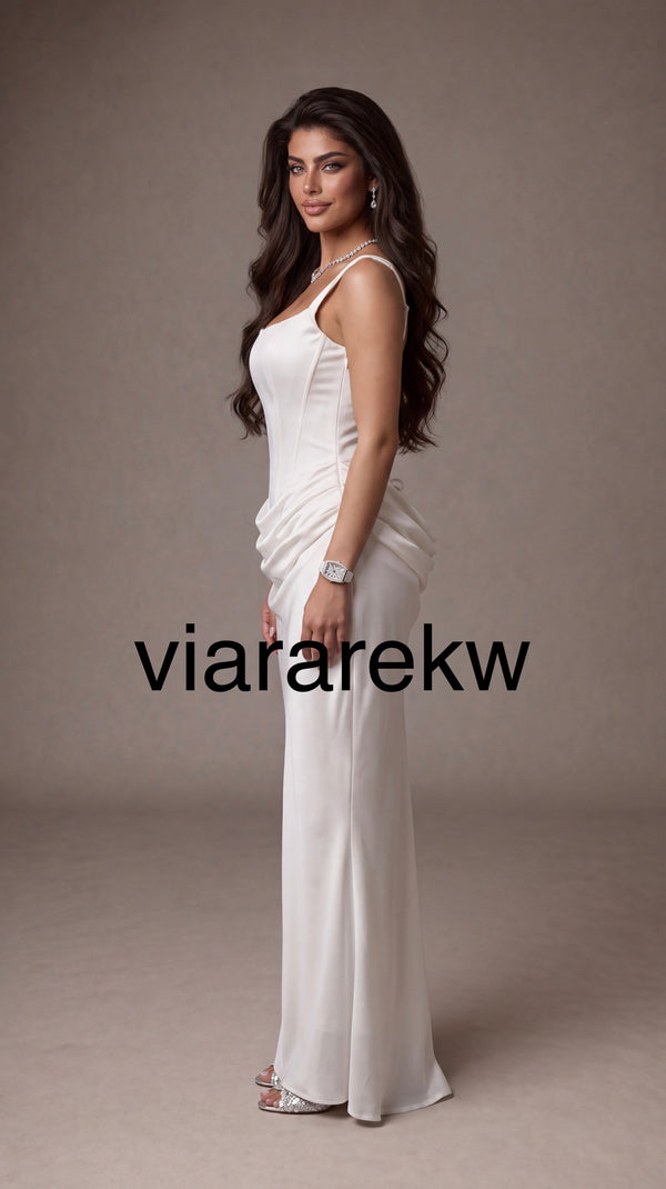 NOIR SATIN DRESSفستان