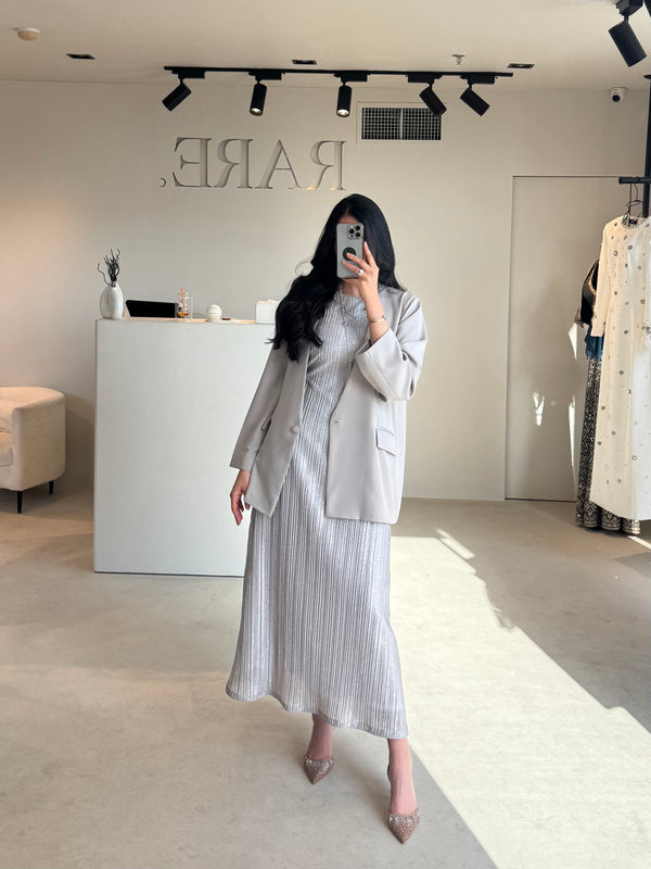 EID DRESS WITH BLAZER