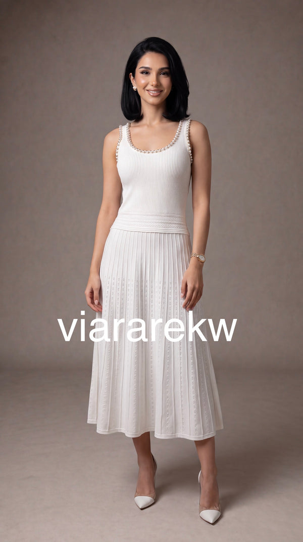 LILY CELESTE KNIT SET فستان