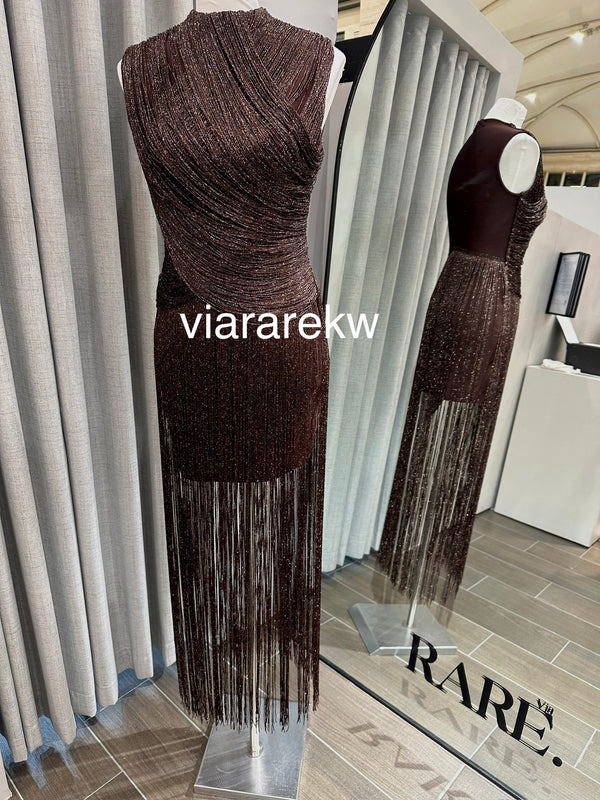 FRINGE DRESSفستان