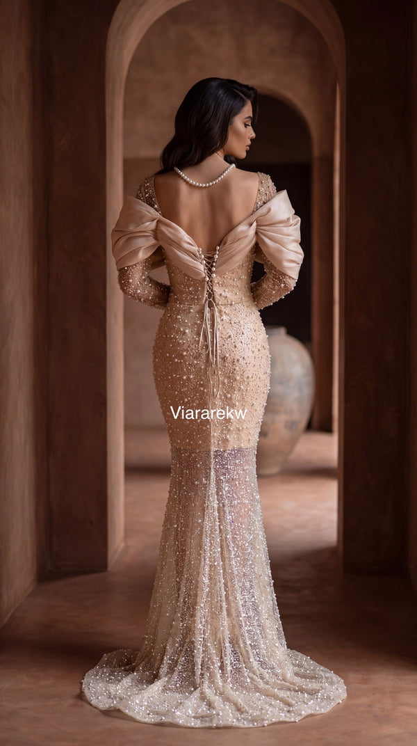 CHAMPAGNE GOWN