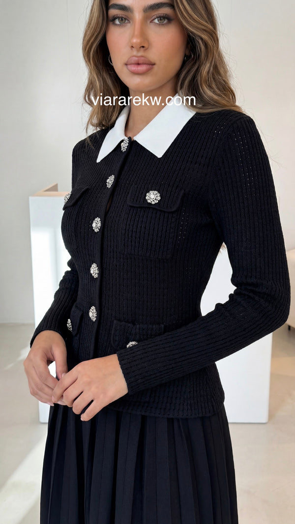 PARIS CRYSTAL DRESSفستان