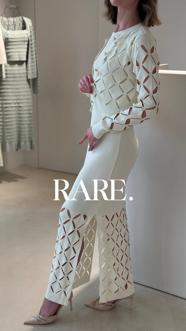 DIAMOND NET CARDIGAN