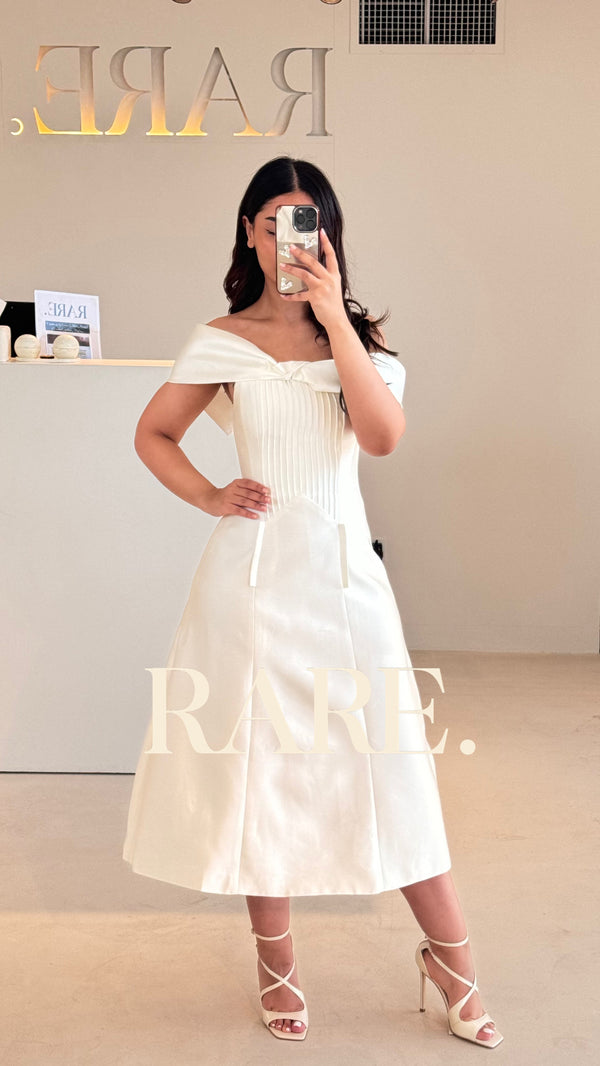 OFF SHOULDER  ELEGANT DRESS