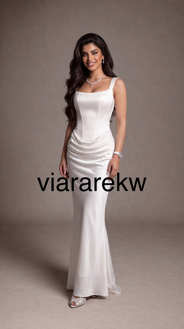 NOIR SATIN DRESSفستان