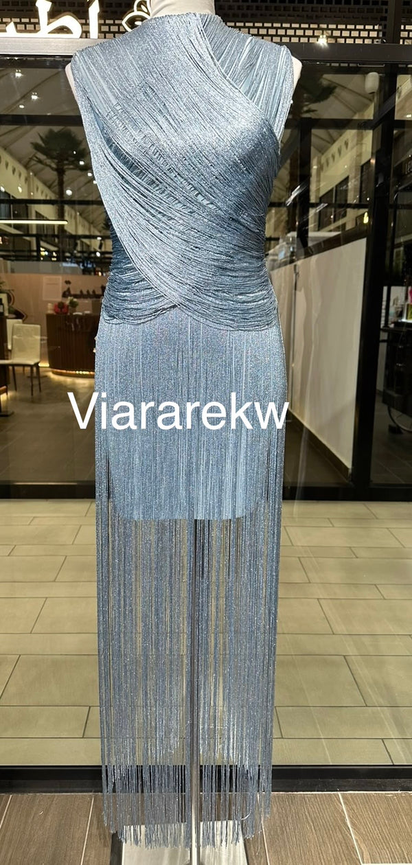 FRINGE DRESSفستان