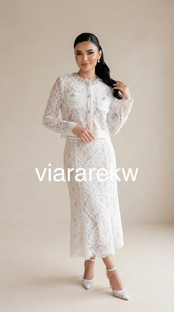 CELESTE LACE SET