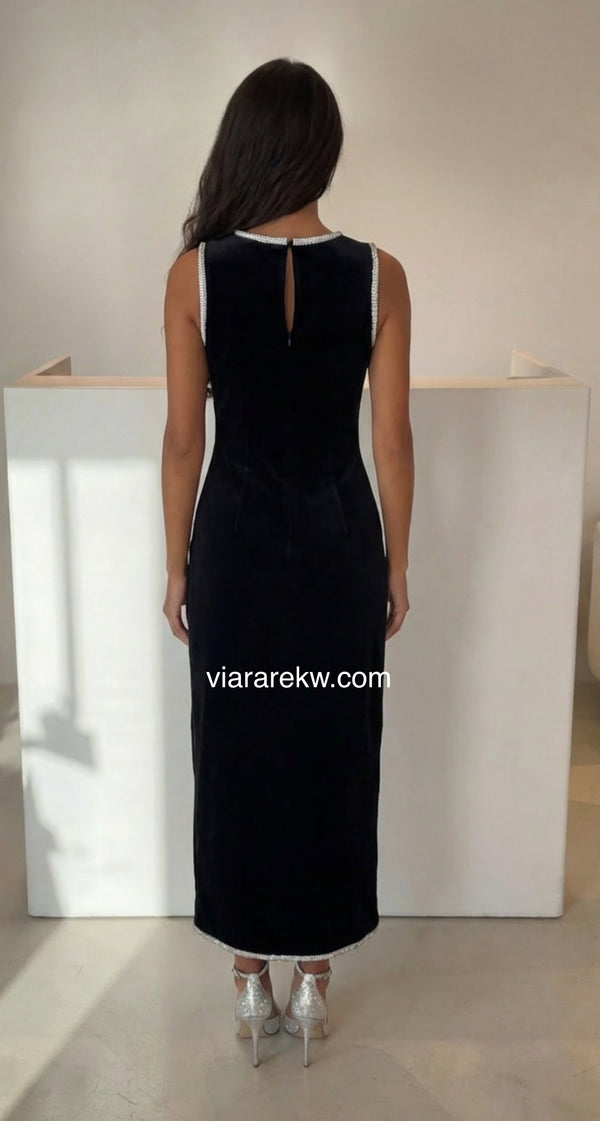 VELVET GLOW DRESSفستان
