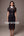 BOW BELTED  LACE  DRESSفستان