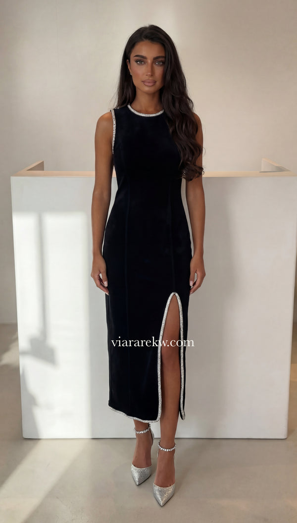 VELVET GLOW DRESSفستان