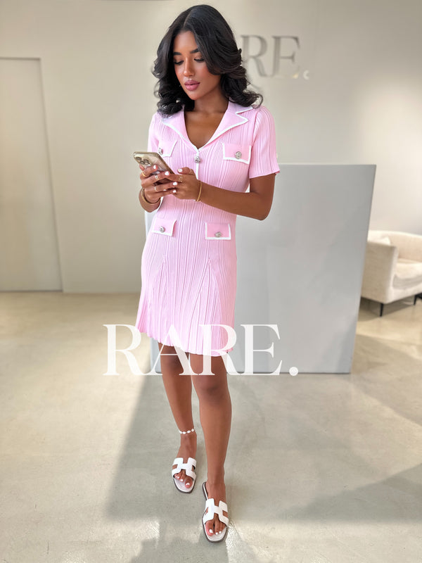 SHORT DRESS WITH BUTTONS